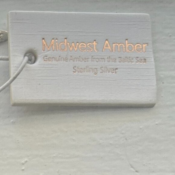 Midwest Amber 925 Sterling Silver 3 Clover Bracelet with Extender (NWT) - Picture 7 of 7